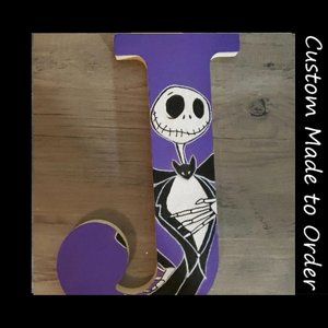 Hand painted jack skellington nightmare before xma
